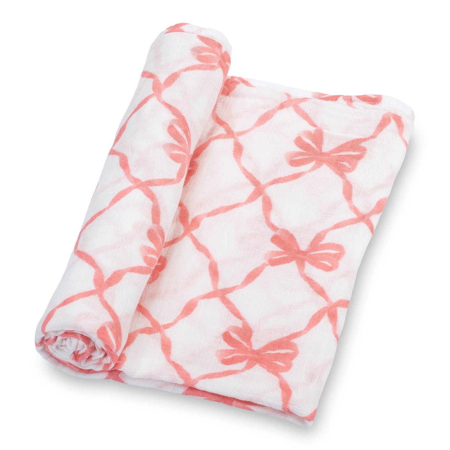 Pink Ribbon Dreams Baby Swaddle Blanket