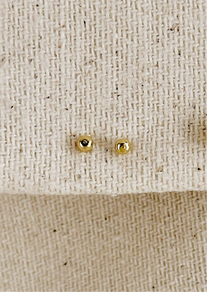 18k Gold Filled Ball Stud