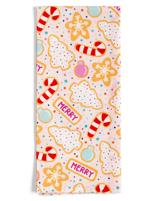 Holiday Cookies Tea Towel