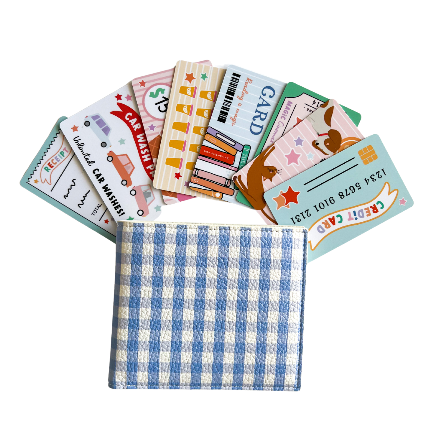 Pretend Play Wallet + Credit Card Set